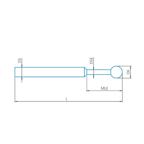 Stylus stepped, DK1 L16 product photo Front View L
