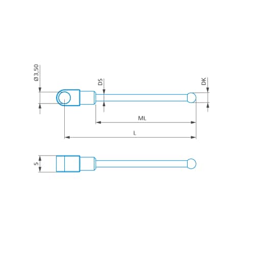 1/4-star stylus M3 XXT, DK3 L20 product photo Front View L