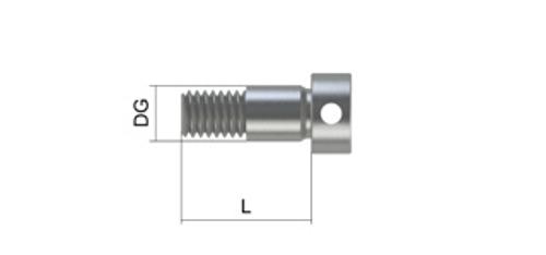 Clamping Screw, M3 XXT product photo Back View L